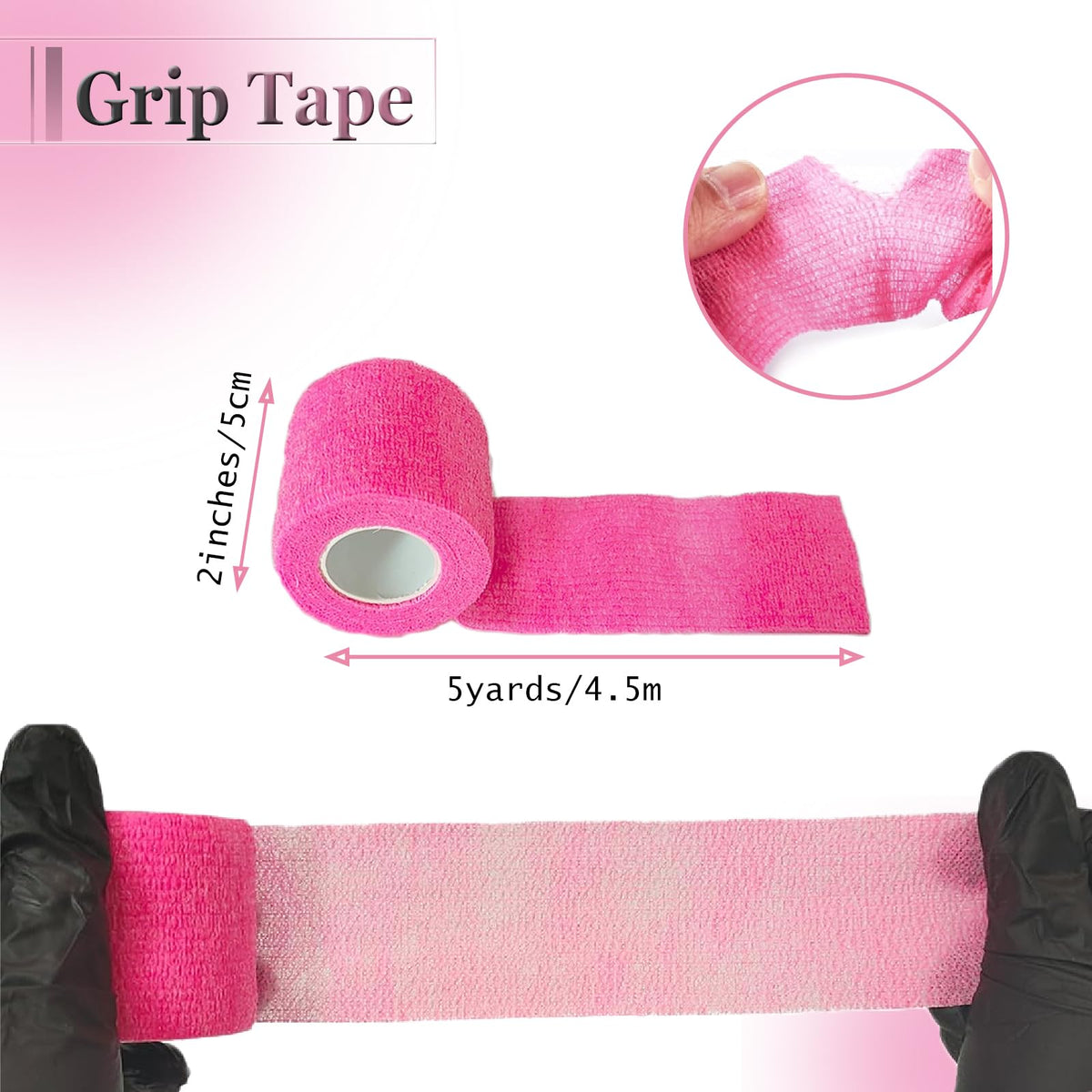 Sotica studio scene with covered machine and wrapped grip in use, professional tidy workspace