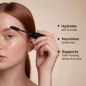 SOULSATION close-up oil drop displays viscous texture and easy absorption