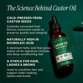 SOULSATION glass bottle on bathroom shelf suggesting daily grooming routine