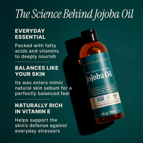 SOULSATION oil pouring from bottle showing smooth pourability benefit