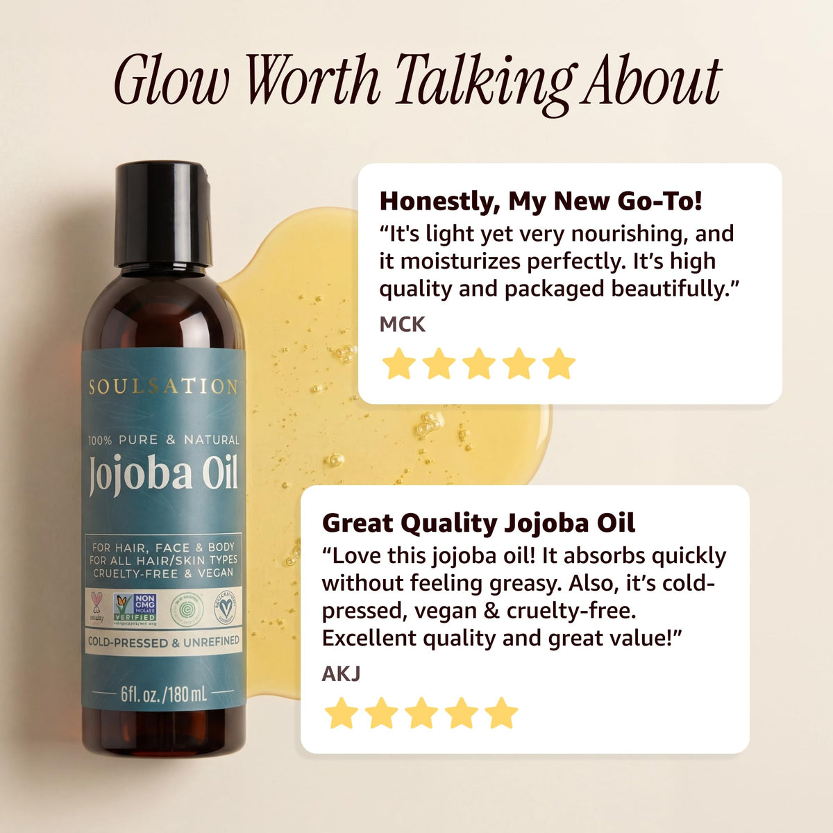 SOULSATION large bottle in salon setting illustrating bulk value benefit