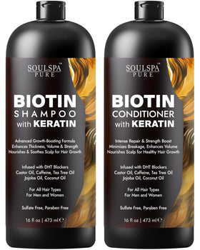 SOULSPA PURE front packaging showing duo and volume benefit