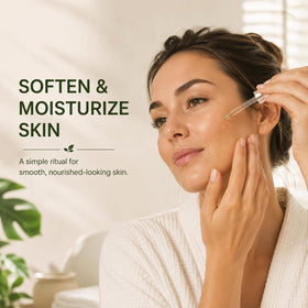 SOULSPA PURE bottle on bathroom vanity in lifestyle scene for daily routine