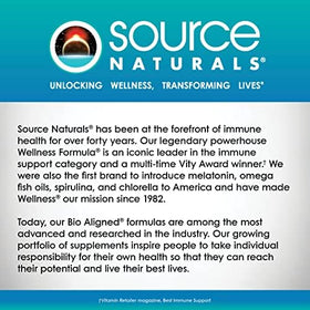 Source Naturals serum on bathroom counter suggesting daily skincare routine