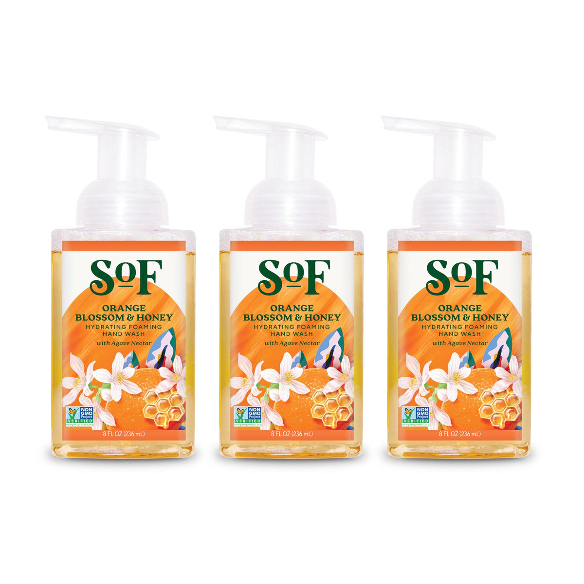 South Of France bottle front packaging showing label and scent benefits