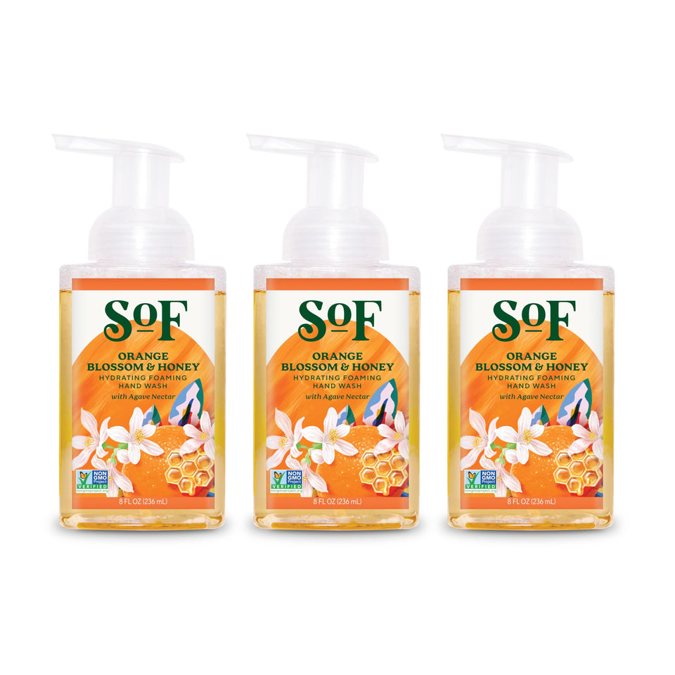 South Of France bottle front packaging showing label and scent benefits