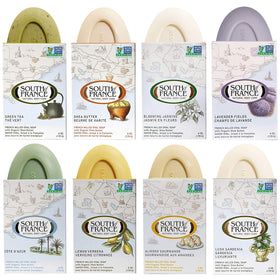 South Of France front packaging showing eight large bars and variety benefits