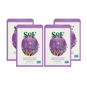 South Of France front packaging showing Lavender Fields scent and benefits