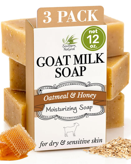 Southern Natural front packaging three-bar pack shows product convenience and value