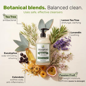 Southern Natural pump in shower illustrating easy dispensing for daily use benefit