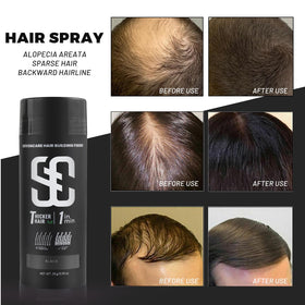 SOVONCARE fiber close-up displaying keratin texture for natural blending benefit