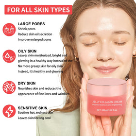 SOYUB close-up label listing key ingredients like hydrolyzed collagen and niacinamide