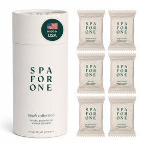 Spa For One front packaging showing six-scent variety and gifting appeal