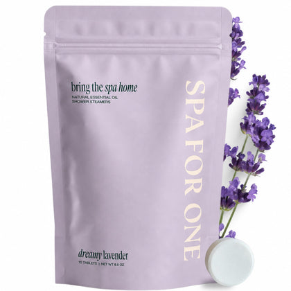 Spa For One front packaging showing ten-count box and gift-ready look