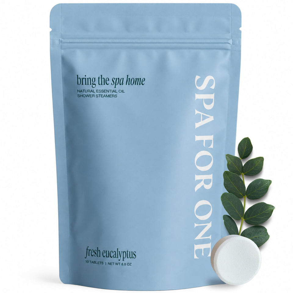 Spa For One front packaging showing 10-pack and gift-ready presentation