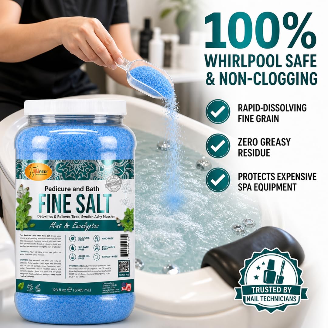 SPA REDI in-use foot bath demonstrating soothing hydration benefit