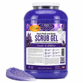 SPA REDI front jar Lavender Wildflower showing product and brand benefit for smooth skin