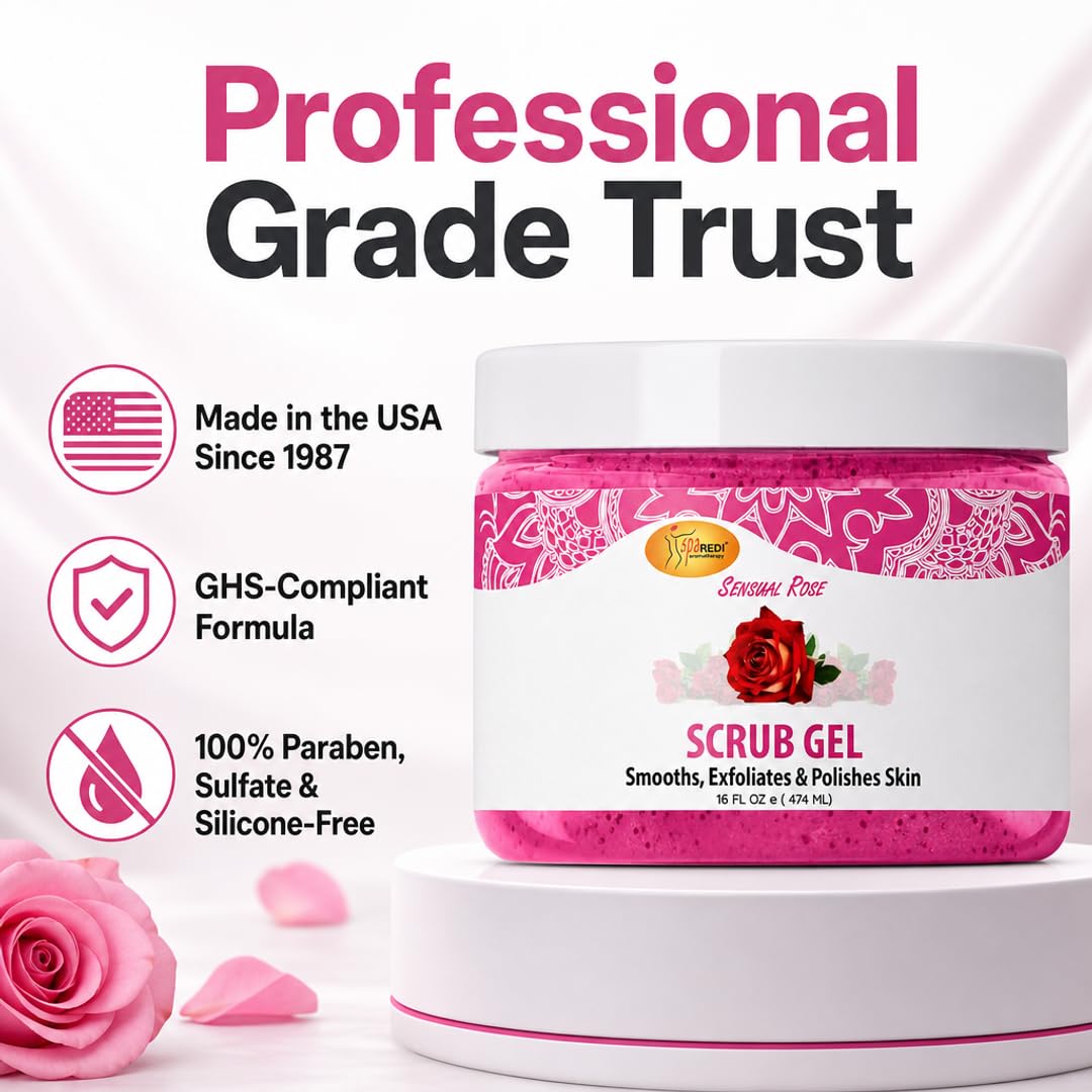 SPA REDI label detail showing ingredients panel and safety compliance for salons