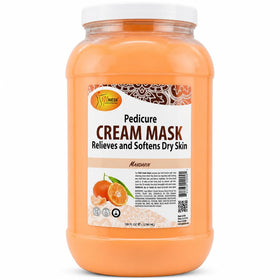 SPA REDI front jar showing mandarin cream and large 128 oz size benefit