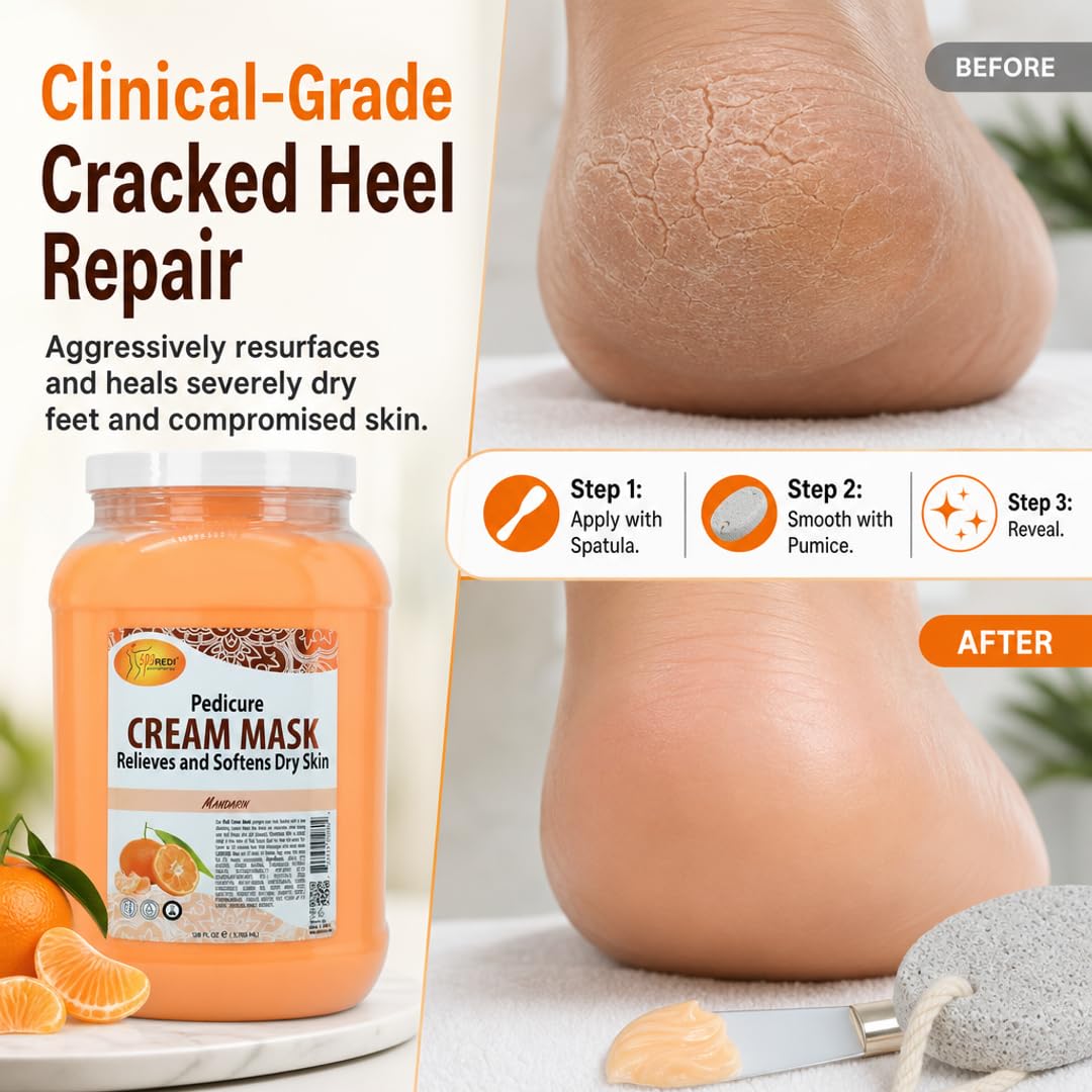 SPA REDI label close-up showing ingredients and clean-formula benefit