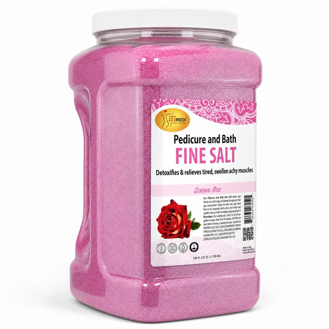 SPA REDI front packaging showing professional 128oz tub and benefits