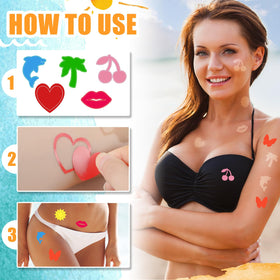 Spakon spread of butterfly lips and dolphin stickers showing style variety benefit
