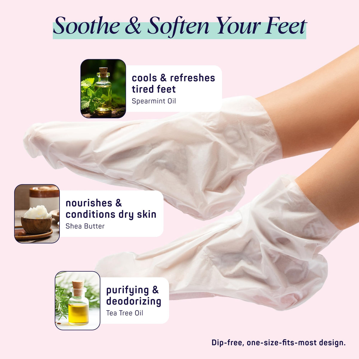 SpaLife hand treatment in use demonstrating softening effect