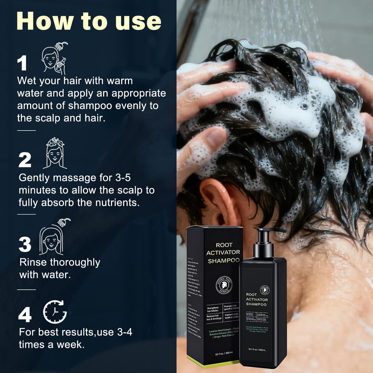 SPARTAN HAIR leaf extract ingredient display highlighting natural plant-powered benefit