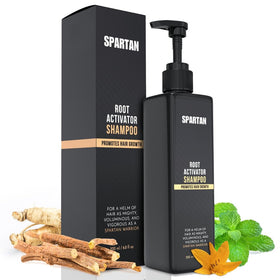 SPARTAN front packaging showing product identity and size benefits