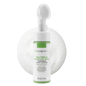 SpaScriptions front packaging showing cleanser and benefits