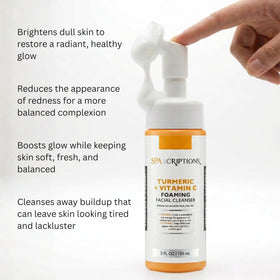 SpaScriptions bottle in hand showing compact 5 oz travel-friendly size
