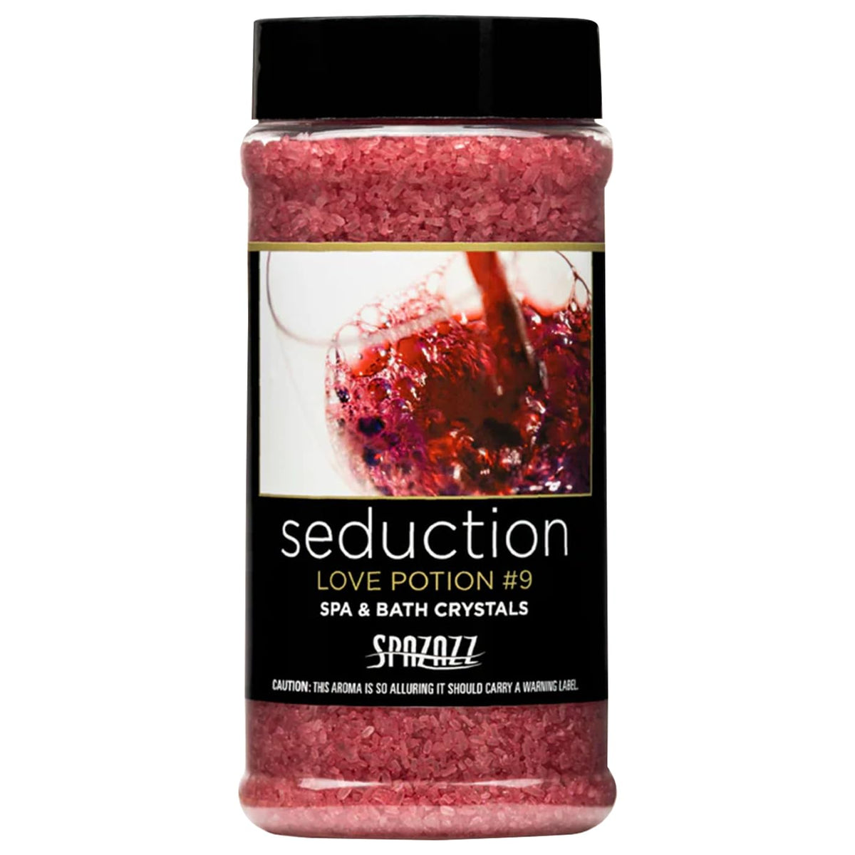 Spazazz front packaging showing Love Potion No.9 and romantic gift appeal