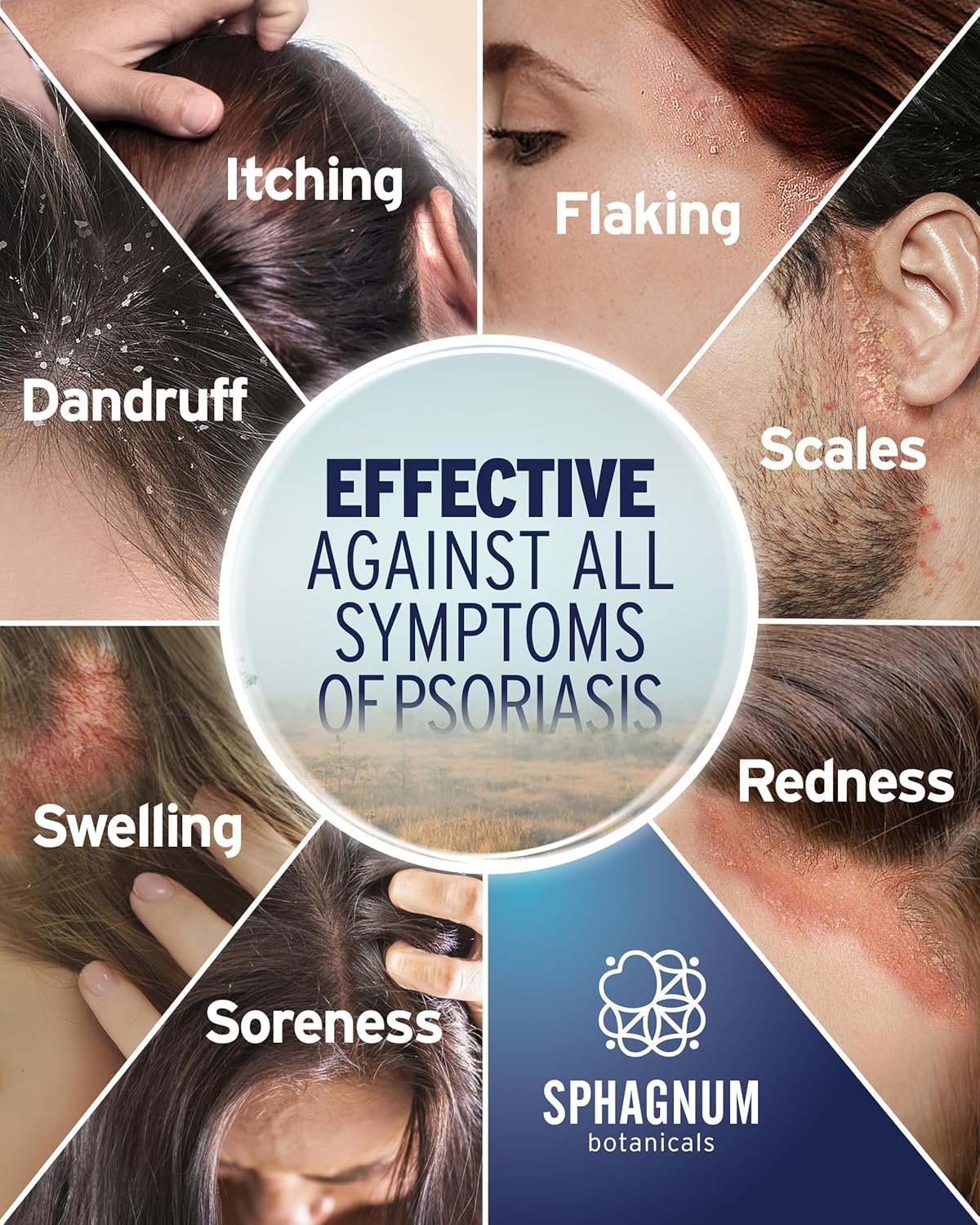 Sphagnum Botanicals pump dispensing product for easy controlled application
