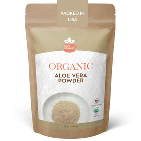 SPICY ORGANIC jar front view showing label and organic certification benefits