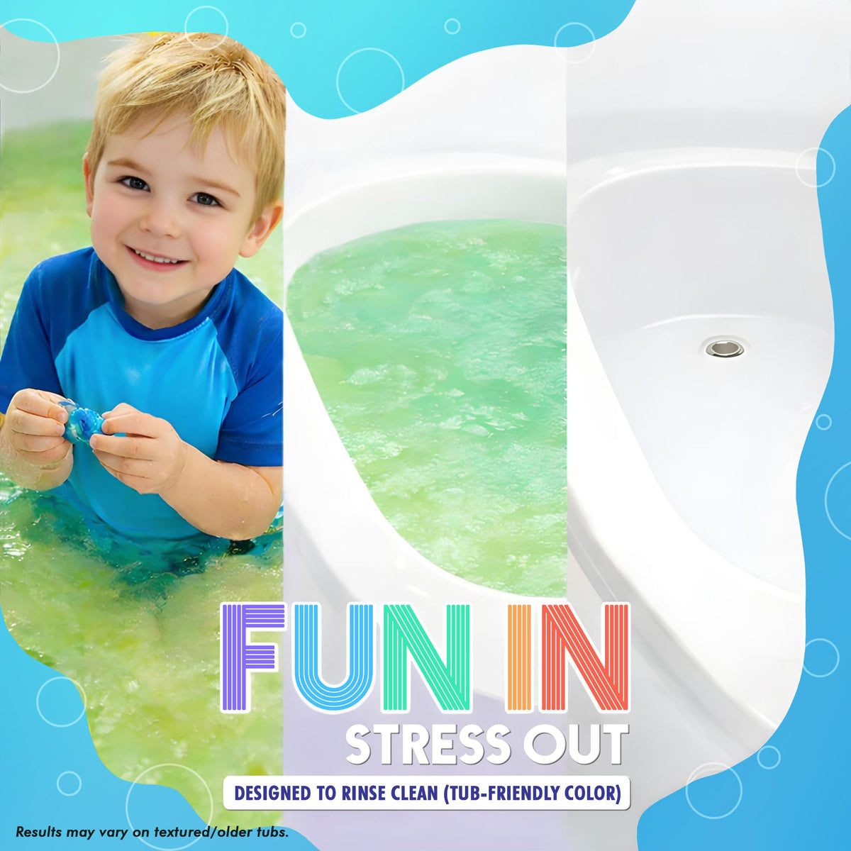 SplashEZ color trails blending red yellow blue showing hands-on STEM learning