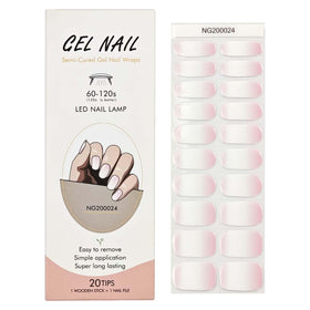 SPLOCUDU strips held in hand to show scale and multiple sizes suitable for varied nails