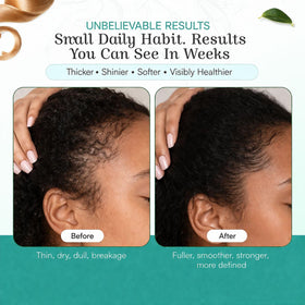 SPOILD batana oil pouring a drop from jar close-up benefit easy targeted application