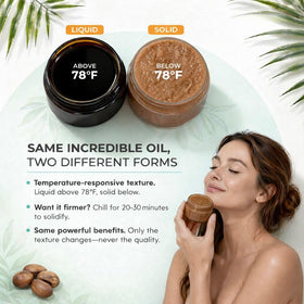 SPOILD batana oil being massaged into scalp showing use and benefit improved manageability