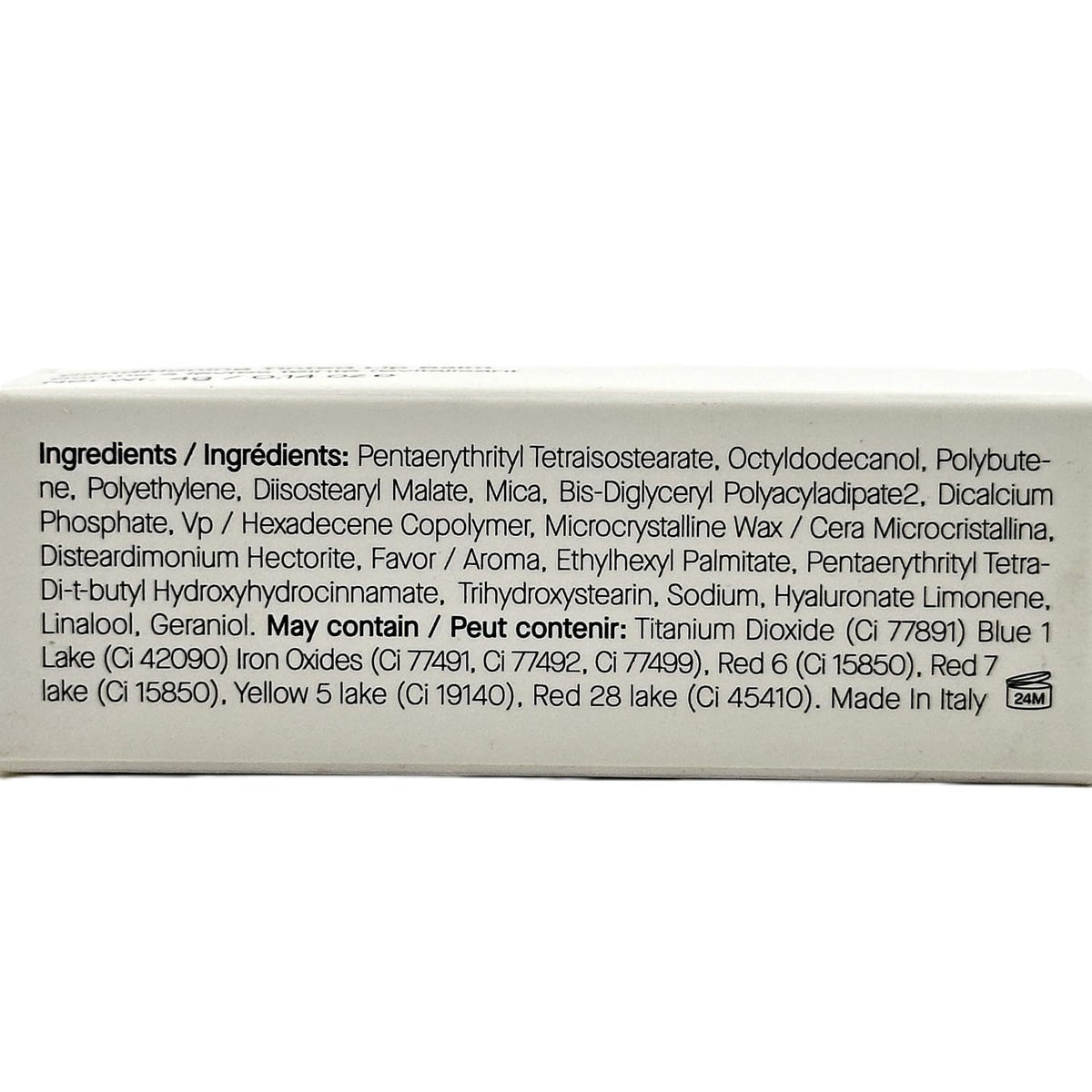 SpoiledChild open twist tube detail showing solid balm and mess-free applicator
