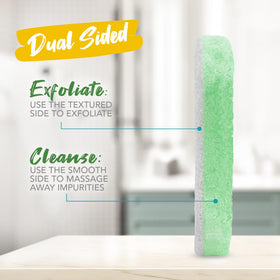 Spongeables citron eucalyptus scent representation evoking refreshing spa benefits