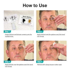 SPORT COSMETICS label detail and directions emphasizing clear step-by-step guidance