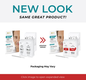 SPORT COSMETICS lifestyle shot in morning routine showing time-saving grooming benefit