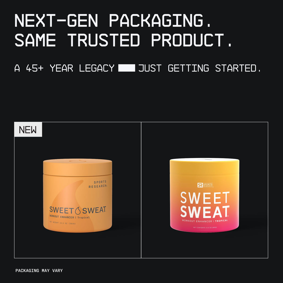 Sports Research open jar revealing gel texture and easy application