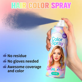 SPRINGSUGAR pigment sample on hair strand showing color payoff and visible results