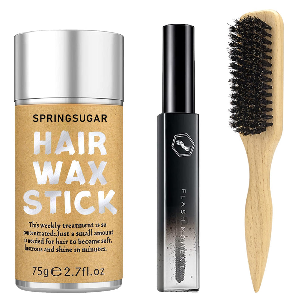 SPRINGSUGAR wax stick front view shows compact packaging and portable styling