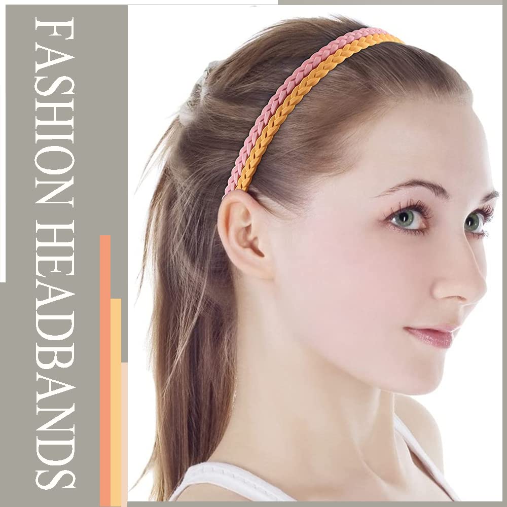 Springtime headband worn by teen demonstrating comfortable daily hold