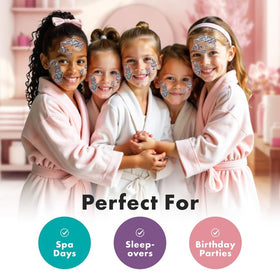 Sprk Naturals individually wrapped unicorn mask ready for parties and favors