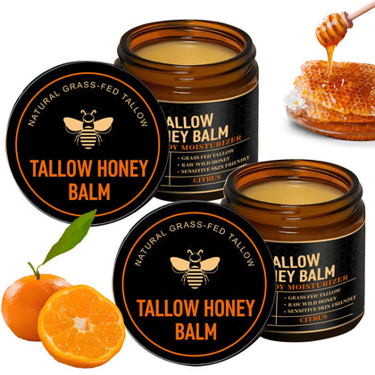 SPVMGRK front packaging tins showing two citrus balm containers and branding benefit