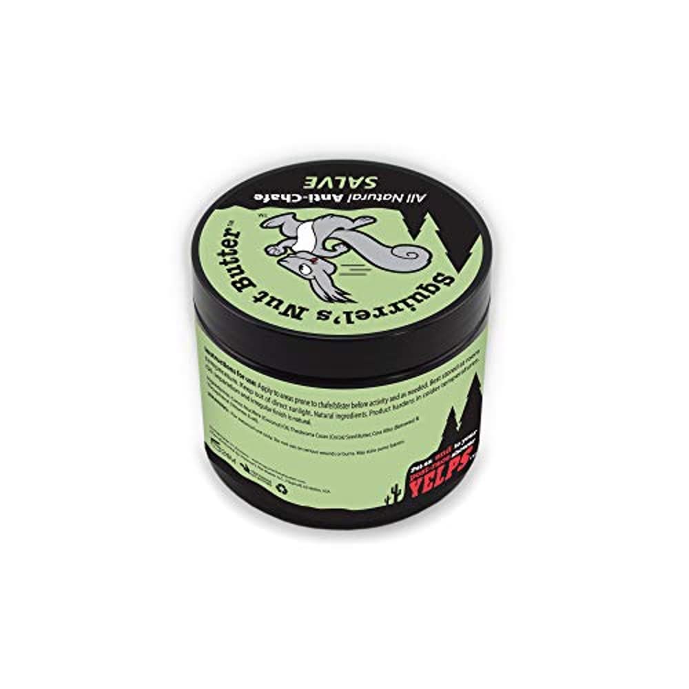 Squirrel's Nut Butter close-up texture showing creamy balm and moisturization benefit