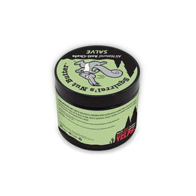 Squirrel's Nut Butter close-up texture showing creamy balm and moisturization benefit